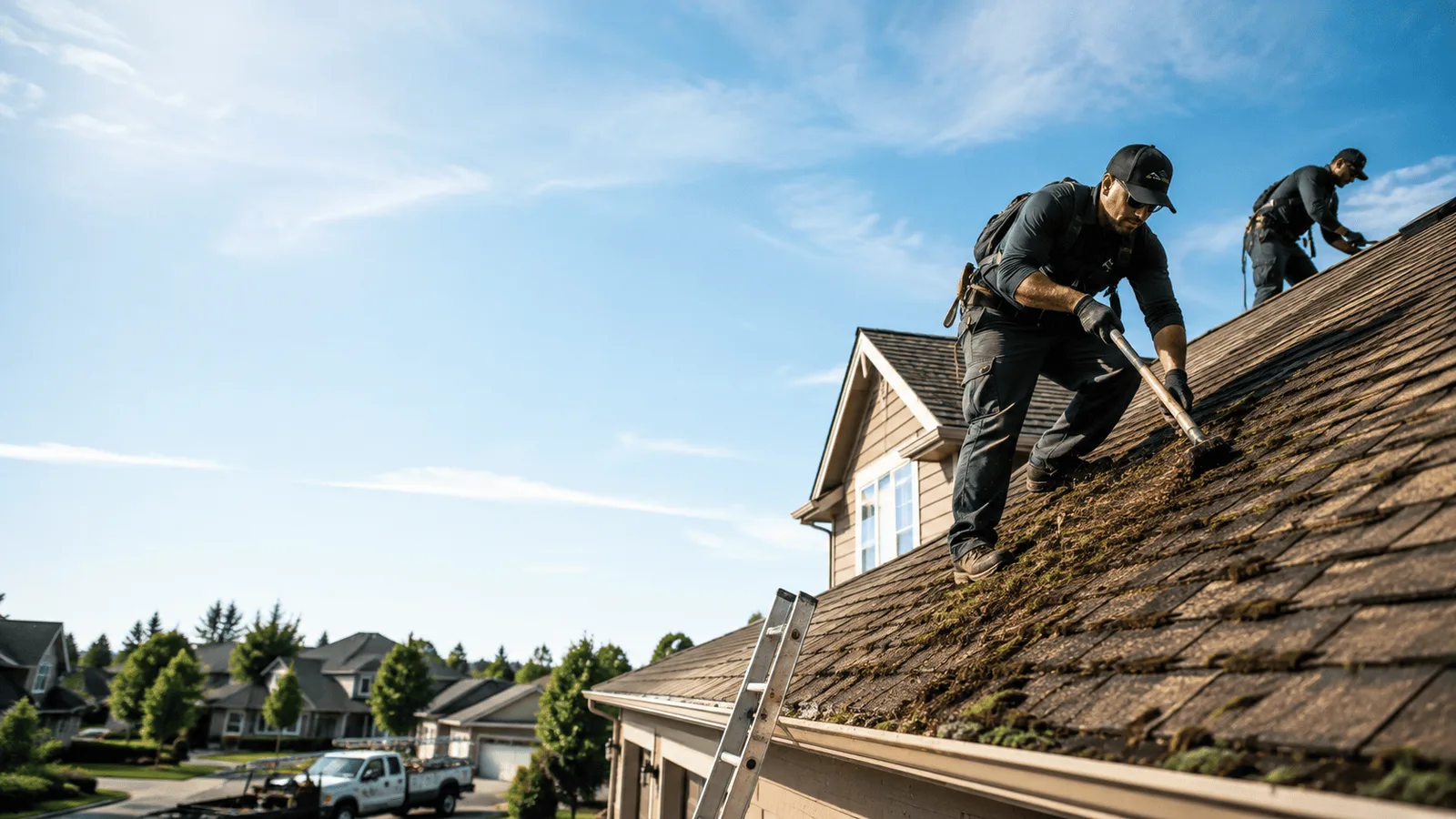 Roof Moss Removal in Samoa, CA near me